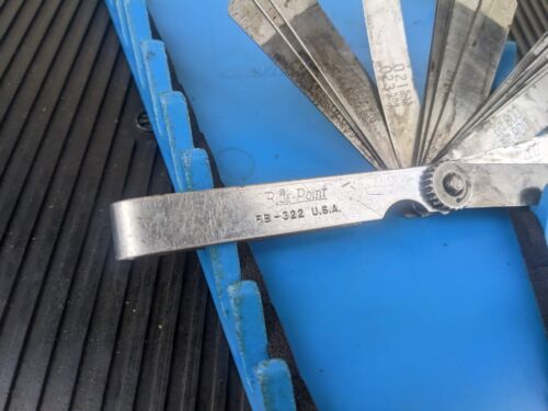 #az114 Blue-Point Tools FB-322 Feeler Gauge SAE and Metric - Bild 2 von 11