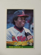 ROD CAREW 1984 DONRUSS BASEBALL CARD #352 CALIFORNIA ANGELS
