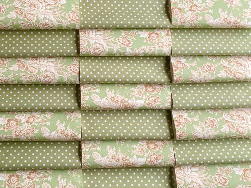 fabric patchwork squares cotton quilting craft 30 x 5” 12.5cm floral checkered - Picture 87 of 118