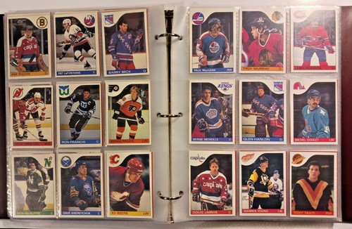 1985-86 Topps Hockey Set 1-165 and Sticker 1-12 (Missing #9, #16) - Picture 9 of 18