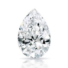 White D Color VVS Pear Cut Loose Moissanite Stone 2X5mm to 3X5mm 10pcs