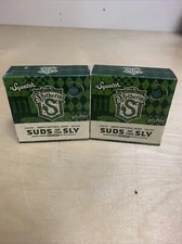 Dr Squatch HARRY POTTER Slytherin House "Suds Of The Sly" Natural Bar Soap - 2pk