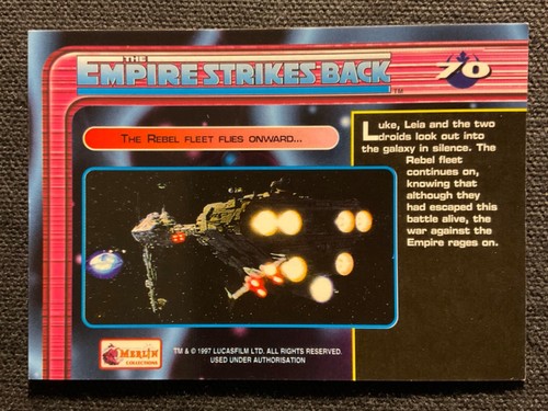 Star Wars Trilogy Special Edition 1997 Merlin Trading Cards - Singles - Picture 141 of 255