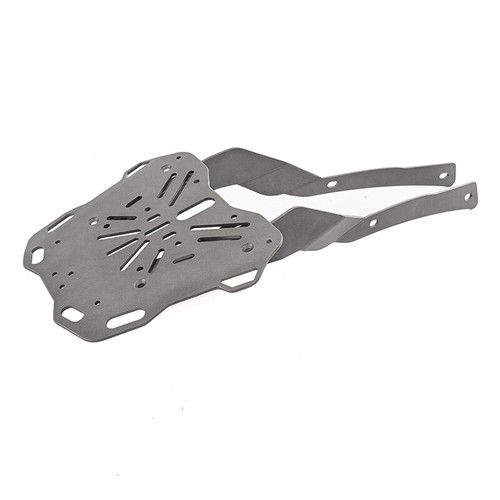 Powder-Coated Silver Rear Luggage Rack Aluminum For 2022-2023 DUCATI DESERT X US - Foto 8 di 9