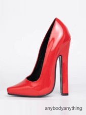 New Style Bold 6 Inch High Heel Fetish Pump Drag Queen Unsiex Shoes Size 5 To 15