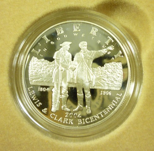 2004 $1 Lewis & Clark Coin Pouch Set - Riva Gates Great Sioux Nation - Picture 3 of 11
