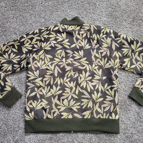 Immersive Klimt Revolution Jacket Nature Leaves Green Gold Womens Size S - Picture 9 of 13