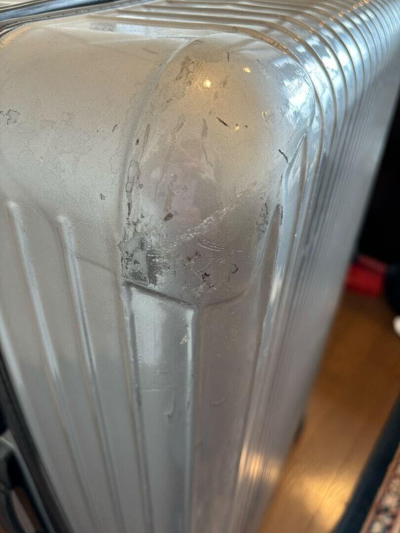 Rimowa Salsa 104L Silver Gray 4-wheels Carry Case Suitcase Rimowa Salsa 104L Silver Gray 4-wheels Carry Case Suitcase