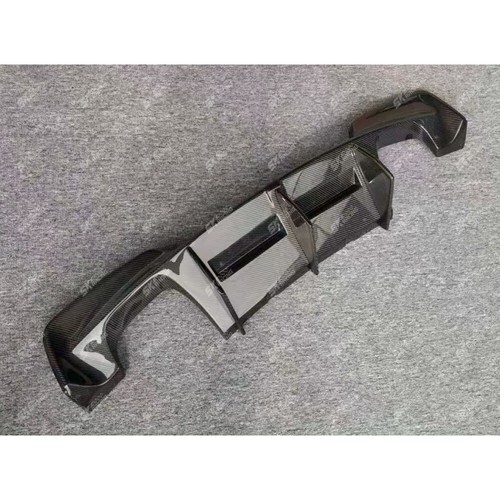 Alerón faldones laterales labio delantero trasero fibra carbono real para BMW 1M E82 2011 cupé - Imagen 4 de 47