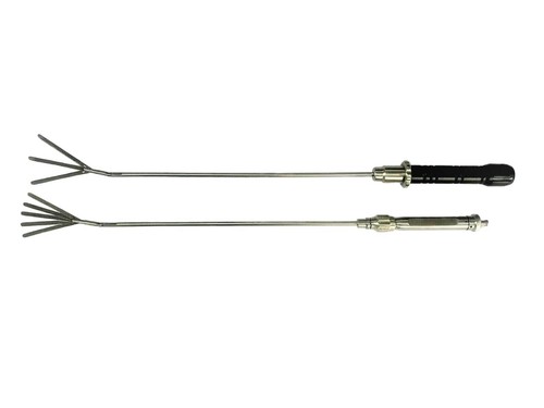 Ventilador laparoscópico de hígado retractor 3 aspas y 5 instrumentos quirúrgicos conjunto 5 mm 2 piezas - Imagen 4 de 6