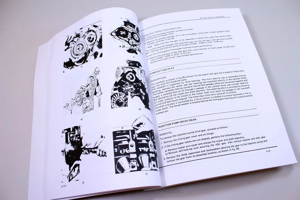 Massey Ferguson Mf 300 Crawler Angle Dozer Bulldozer Workshop Service Manual - Image 4 of 4