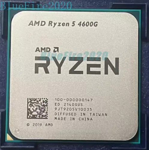 AMD Ryzen 5 4600G Socket AM4 6-Core 12T 3.7 GHz CPU Processor R5 4600G 65W