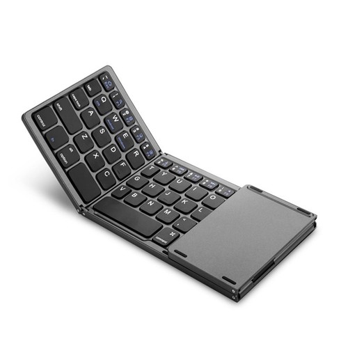 Foldable Folding Bluetooth Wireless Keyboard Touchpad mouse for Phone Tablet PC - Picture 4 of 6