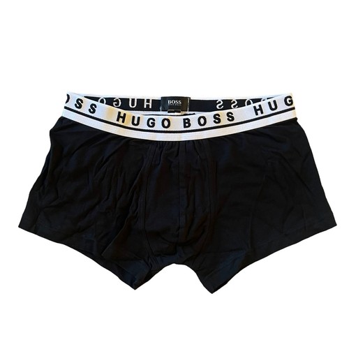 Hugo Boss Men's Cotton Stretch Jersey Boxer Shorts with Logo Waistband 3 Pack - Picture 2 of 54
