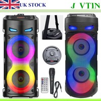 TWS Bluetooth Speakers Portable Wireless Subwoofer Stereo Bass Party Soundbox UK