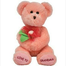 TY Beanie Baby - DEAR GRANDMA The Bear (Hallmark Gold Crown Exclusive)