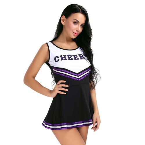 Damen freches Schulmädchen Krankenschwester Dienstmädchen Cosplay Kleidung Uniform Set Kostüm - Bild 18 von 141