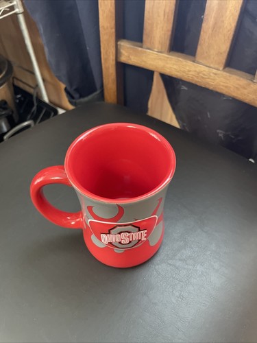 Ohio State Flame Red And Grey Mug - Picture 2 of 7
