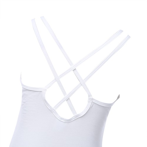 Girl Ballet Dance Gymnastics Leotard Jumpsuit Mesh Bodysuit Dancewear Costume - Picture 72 of 84