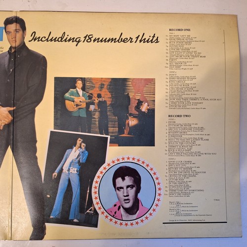 ELVIS PRESLEY - ELVIS' 40 GREATEST - 2 X VINYL LP RECORD - Picture 3 of 4