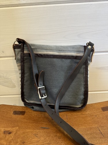 Duluth Pack Mini Haversack Gray Stripe GUC - Picture 4 of 20