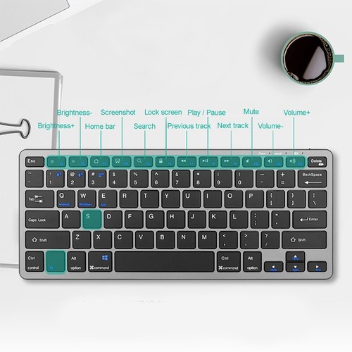 2.4g Bluetooth Wireless Tastatur und Maus Set Multimedia für Laptop PC iPad - Bild 5 von 8