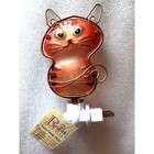 New Open Box Cat Nightlight by Regal Works Great 120 Volt Bulb Included