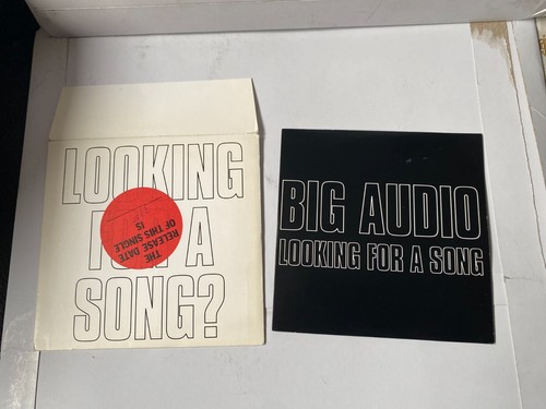 Big Audio Looking For A Song Promo CD Single 1994 Mick Jones Dynamite Clash - Foto 2 di 4