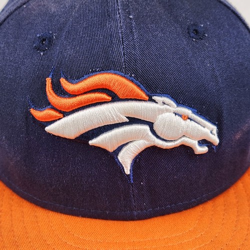 Denver Broncos Youth Hat NFL New Era 9 FIFTY Adjustable Snapback Embroidered Cap - Picture 2 of 14