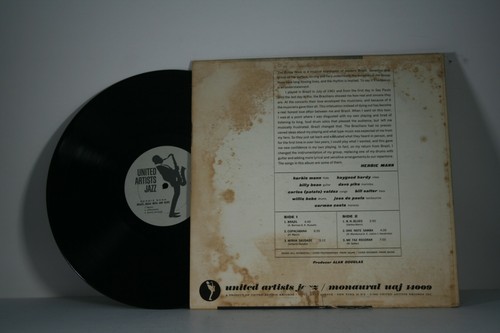 LP Record Album - Herbie Mann - Brazil, Bossa Nova & Blues - United Artist - Imagen 2 de 2