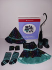 American Girl Truly Me Spooky Spells Witch Halloween Costume black plastic boots