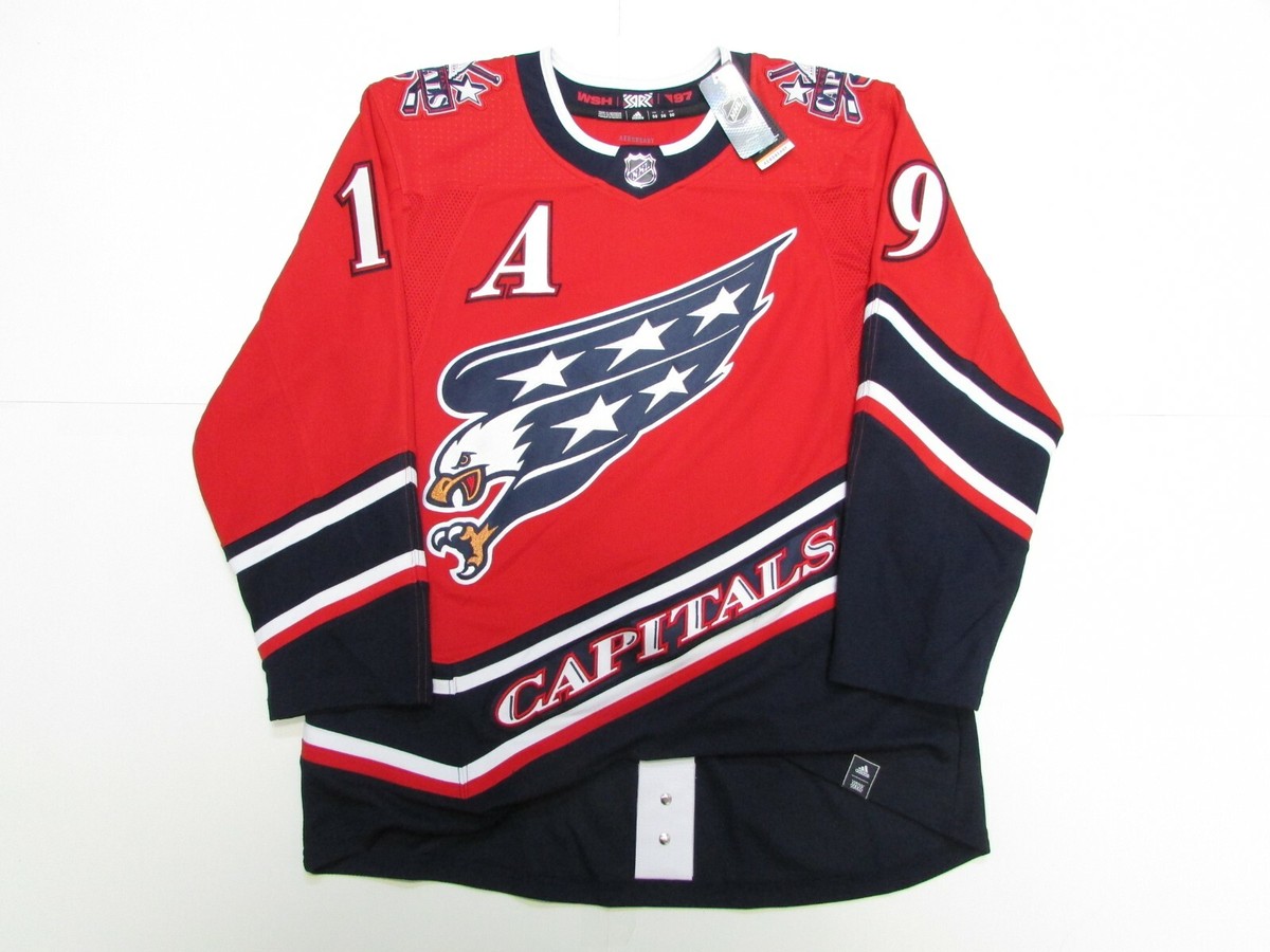 BACKSTROM WASHINGTON CAPITALS AUTHENTIC ADIDAS REVERSE RETRO JERSEY SIZE 46 eBay