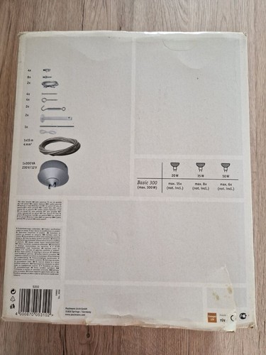 Paulmann Basic Wire 300 mod. 5310 Kit cavo base alogeno 300W sistema cavi - Foto 3 di 5