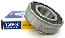 6205-2RS High Quality Two Side Rubber Seal Ball Bearing 25x52x15 6205 2RS 6205RS