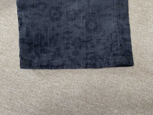 Jeans Levi's Premium Ribcage dritto alla caviglia velluto a coste donna 29 nero Big E nuovo con etichette - Foto 11 di 19
