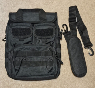 #ad Tactical Messenger Bag Men#x27;s Sling Shoulder Pack Briefcase NEW NO TAGS