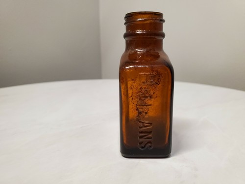 BELL-ANS Antique Amber Bottle, Bell & Co. Inc Orangeburg, New York - Picture 4 of 5