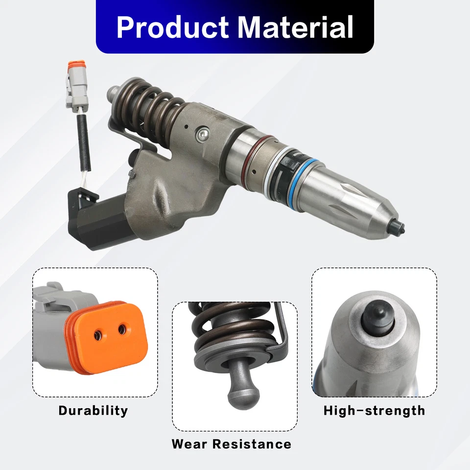 Nuevo inyector de combustible 4088382 4902921 4902921PX Fit Cummins ISM/M11 1998-2008 Foto 2 de 4