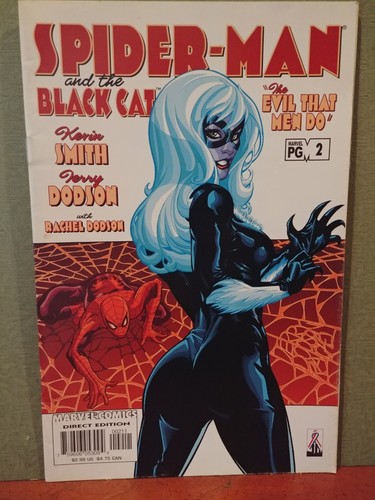 SPIDER-MAN AND THE BLACK CAT: THE EVIL THAT MEN DO #2  2002 7.5 - Picture 1 of 4
