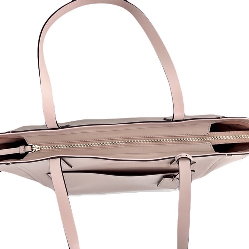 NWOT Kate Spade Pinkish Grey Nude ‘Lalena’ Large Pocket Tote Bag - Picture 6 of 9