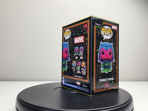 Funko POP Bruja Escarlata #986 Bobblehead Negro Luz Objetivo Exclusivo Marvel - Imagen 7 de 18
