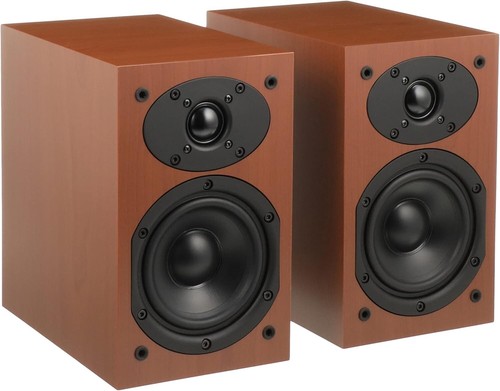 Denon SC-M41 Speakers 120w 6 Ohm System 2.0 Pair for D-M41/D-M41DAB HiFi Cherry - Picture 2 of 4