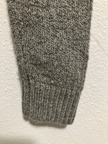 BCBG Maxazria Sweater Grey V Neck XS New W Tags $158 , See Description - Picture 10 of 12