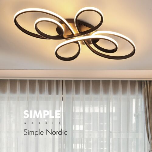 74W Dimmbar LED Deckenleuchten Modern Deckenlampe Flur Wohnzimmer Lampe Mit FB - Bild 14 von 71