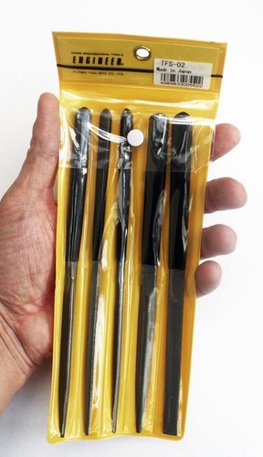 MINI FILE SET 5 piece needle files small sizes Japanese quality Engineer TFS-02 - Picture 8 of 8