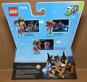 2015 LEGO DIMENSIONS NINJAGO SET# 71216-NYA & SAMURAI MECH 59PCS NISB