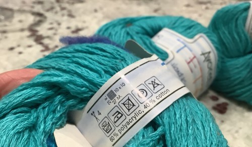 Avocet TETRA Designer Double Knitting Wool/ Yarn/ Cotton/ 5X 50g 250g Aqua Blue - Picture 5 of 7