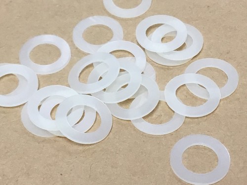 (25 PC) SEASTROM 5606-24-31 FLAT WASHER NSN# 5310-01-014-1088 - Picture 2 of 2