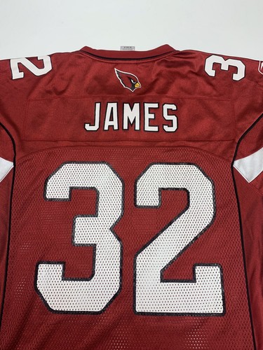 Edgerrin James Arizona Cardinals NFL Reebok Jersey #32 Small/Medium 20x30.5/32.7 - Picture 9 of 12