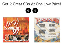 VARIOUS ARTISTS - Hot Country '97/This Is Your Country (2-CD, 1991/1997)